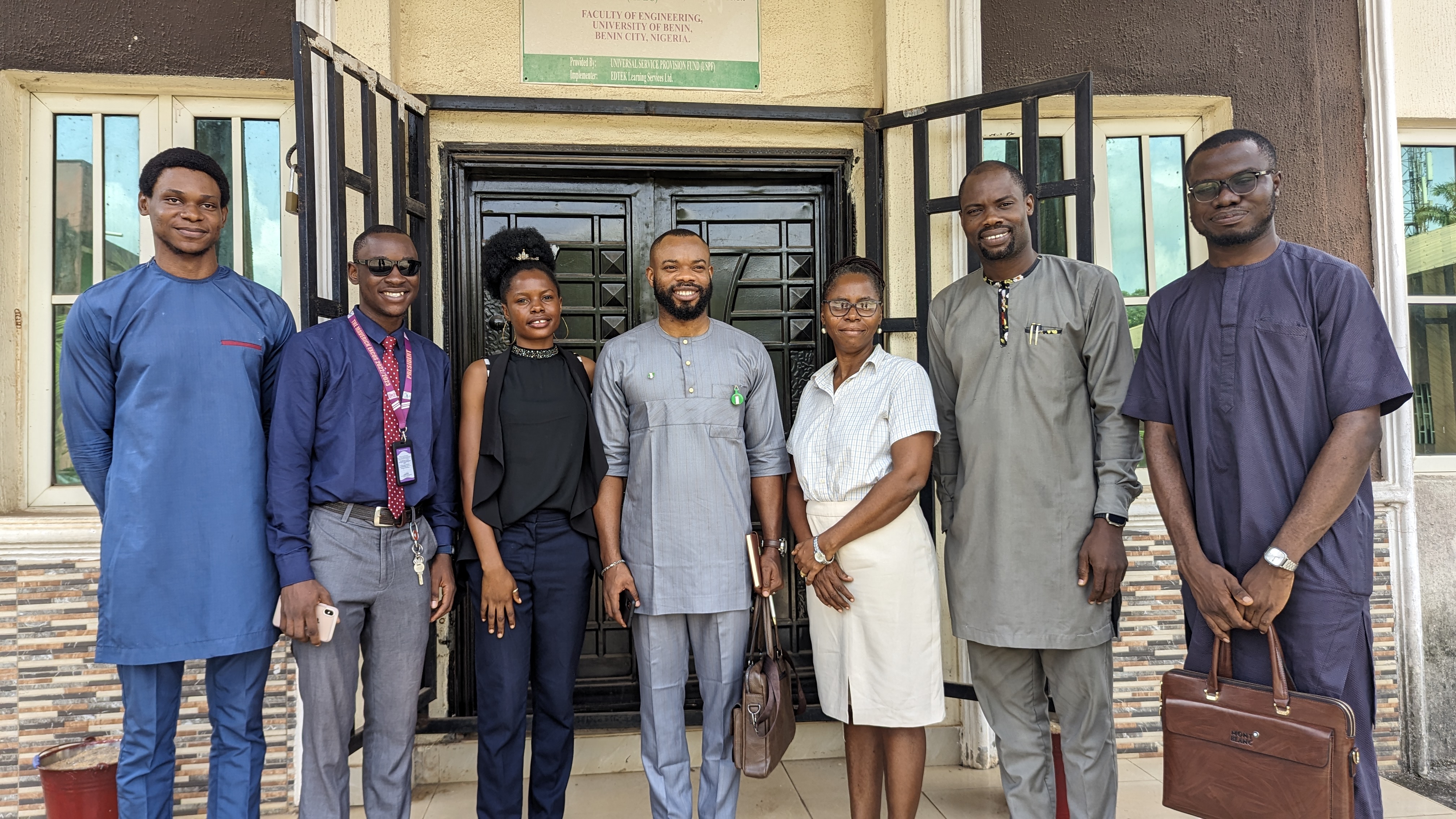 Edo State Public Procurement Agency's courtesy visit at the ongoing Data Analysis IT Program