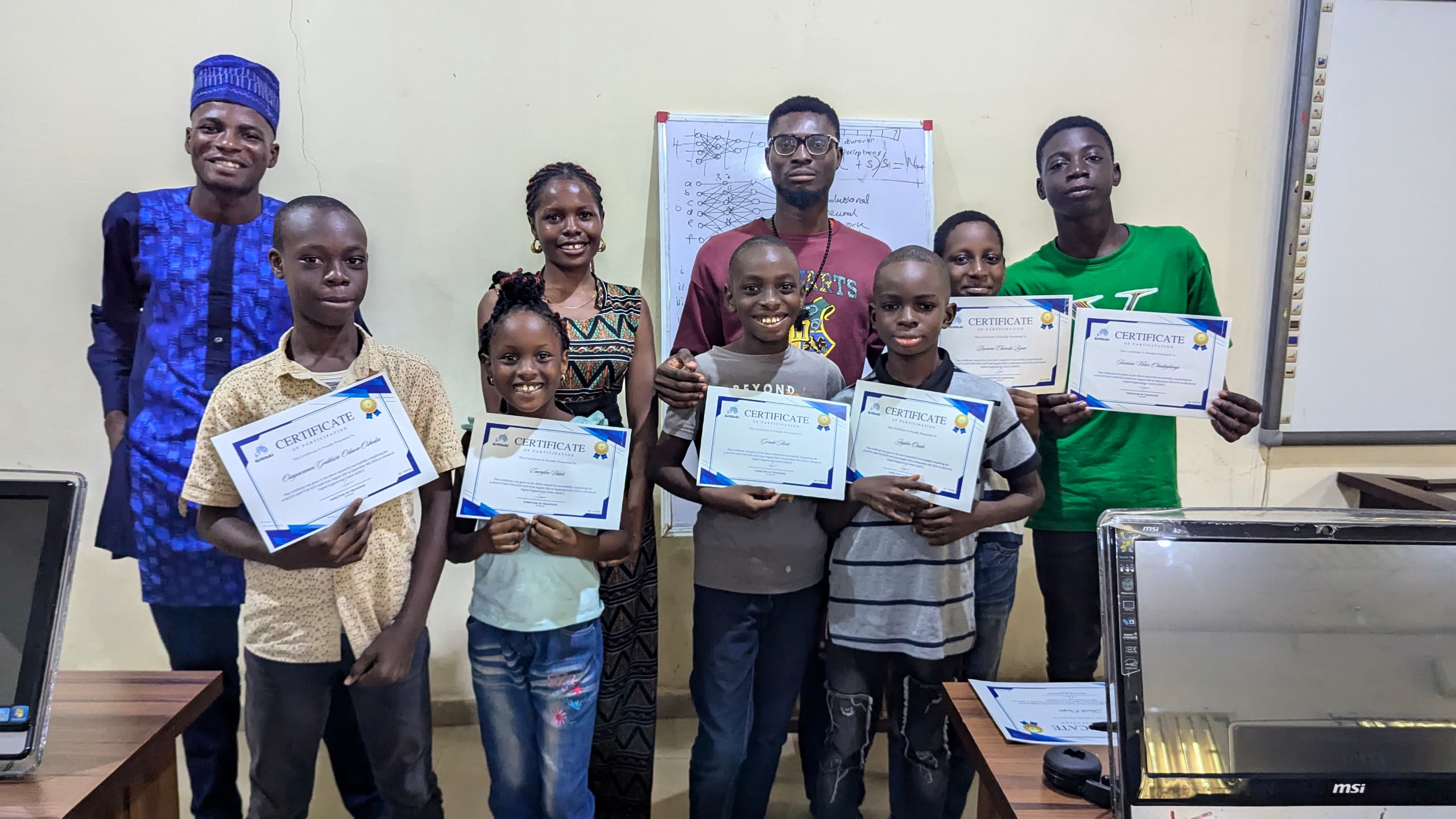 Young Minds Light Up at GritinAI's Innovative Kids' AI Bootcamp